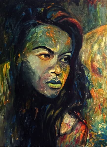 Deep Dream portrait 6